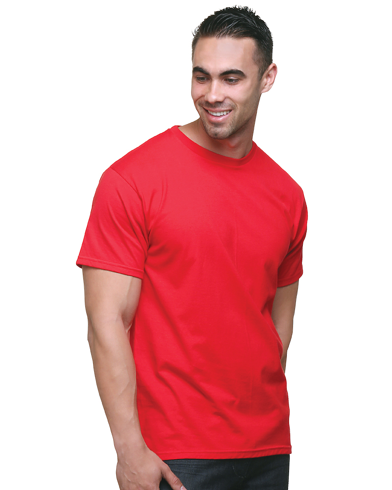 Bayside 2925 Union Made Unisex Fine Jersey Crew