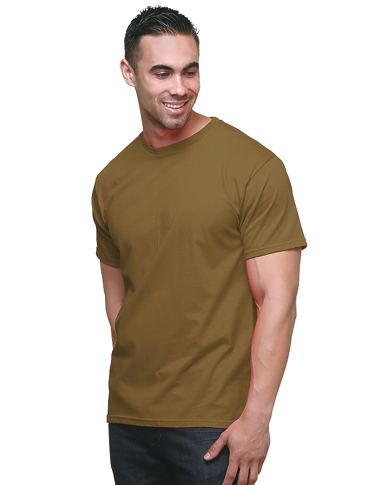 Bayside 5000 USA Made Unisex Fine Jersey Crew