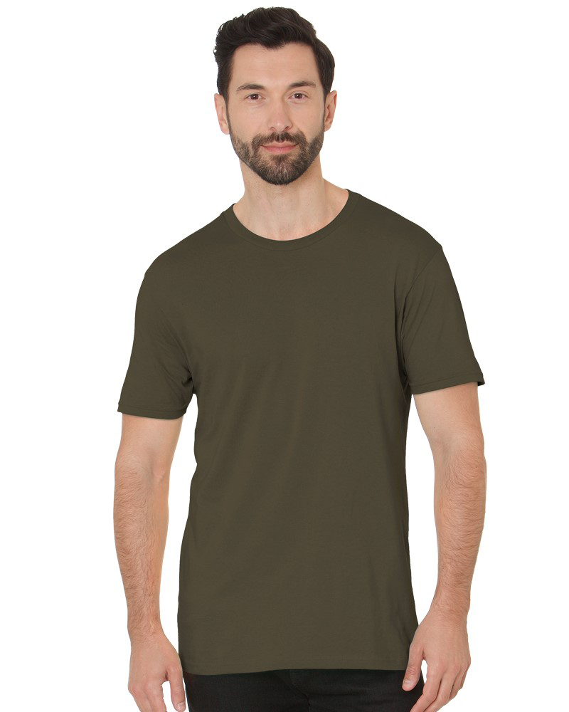 Bayside 5000 USA Made Unisex Fine Jersey Crew