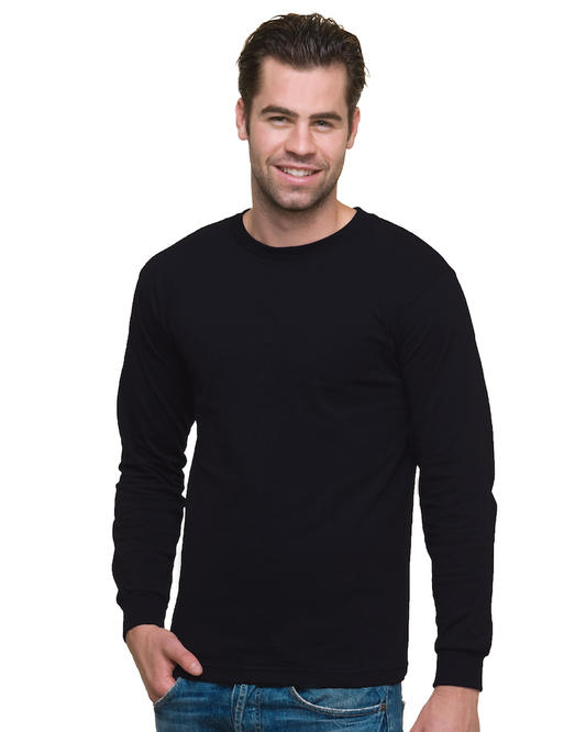 Bayside 5060 USA Made 5.4 oz Midweight Long Sleeve