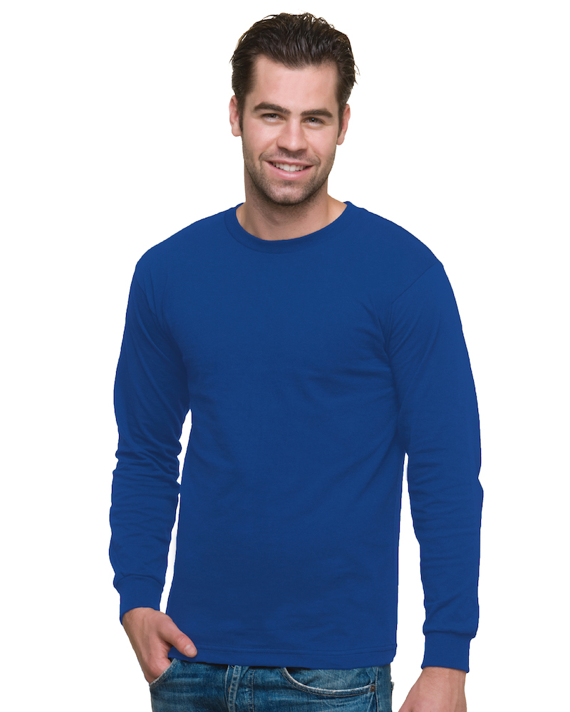 Bayside 5060 USA Made 5.4 oz Midweight Long Sleeve