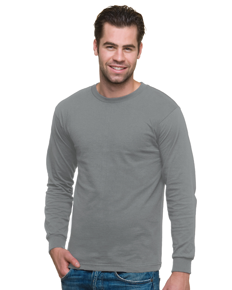 Bayside 5060 USA Made 5.4 oz Midweight Long Sleeve