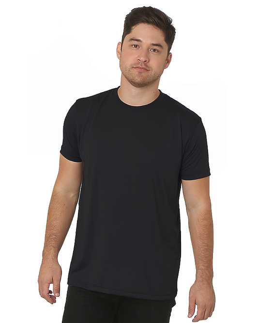 Bayside 5300 Unisex Performance Poly Crew