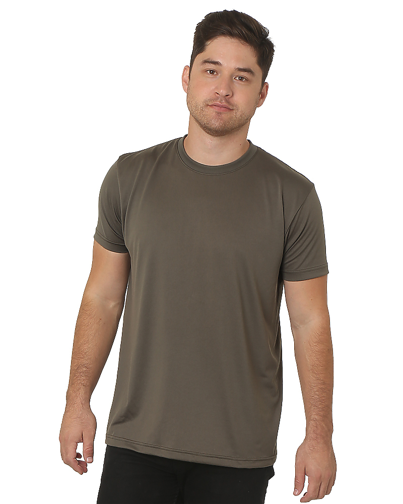 Bayside 5300 Unisex Performance Poly Crew