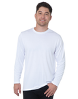 Bayside 5360 Performance Long Sleeve Crew