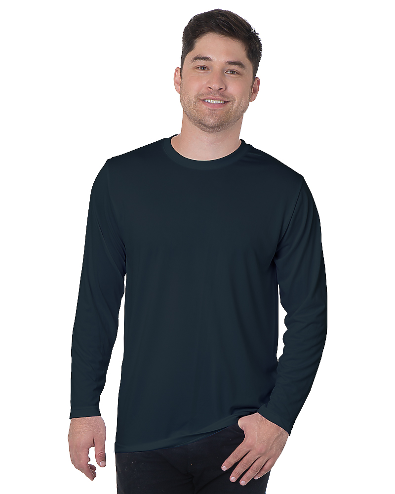 Bayside 5360 Performance Long Sleeve Crew