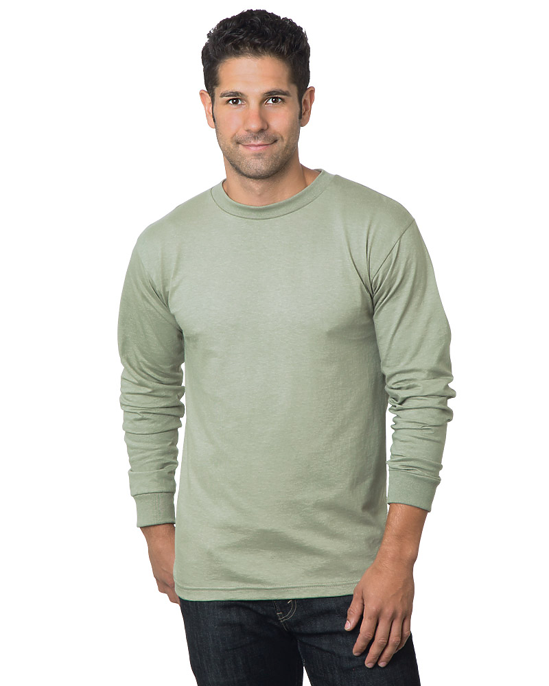 Bayside 6100 USA Made Heavyweight Long Sleeve T-Shirt