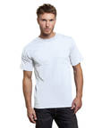 Bayside 3015 USA Made Unisex Union Made Heavyweight Pocket T-Shirt