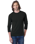 Bayside 8100 USA Made Heavyweight Long Sleeve Pocket T-Shirt