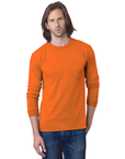 Bayside 8100 USA Made Heavyweight Long Sleeve Pocket T-Shirt