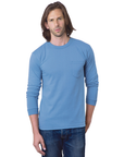 Bayside 8100 USA Made Heavyweight Long Sleeve Pocket T-Shirt