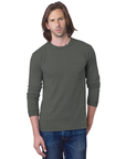 Bayside 8100 USA Made Heavyweight Long Sleeve Pocket T-Shirt