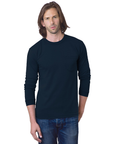 Bayside 8100 USA Made Heavyweight Long Sleeve Pocket T-Shirt