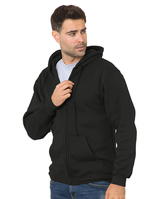 Bayside 900 Made In USA Unisex Full Zip Hoodie