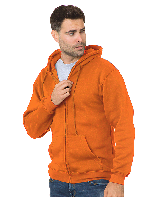 Bayside 900 Made In USA Unisex Full Zip Hoodie