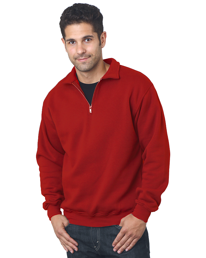 Bayside 920Made In USA Unisex 1/4 Quarter Zip