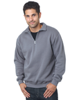 Bayside 920 Made In USA Unisex 1/4 Quarter Zip
