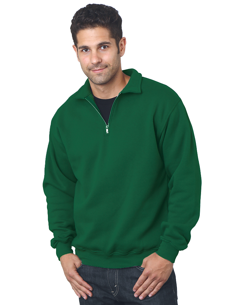 Bayside 920Made In USA Unisex 1/4 Quarter Zip
