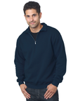 Bayside 920 Made In USA Unisex 1/4 Quarter Zip