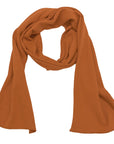 Bayside 1150 Unisex USA Made Thick Waffle Knit Thermal Cotton Scarf