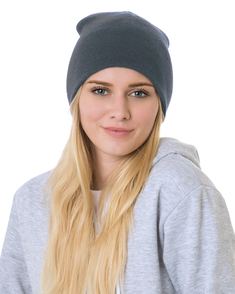 Bayside USA Made 3810 Unisex 8" Beanie