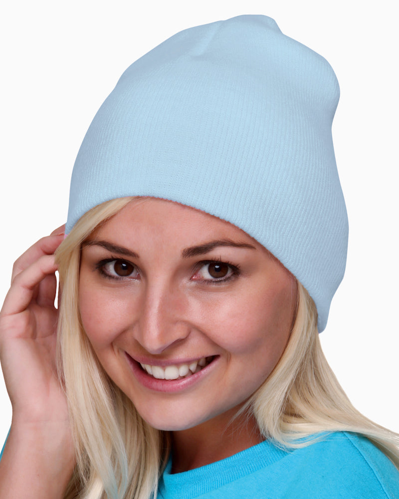 Bayside USA Made 3810 Unisex 8" Beanie