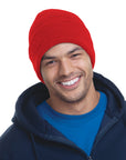 Bayside 3825 USA Made Unisex 12" Knit Cuff Beanie